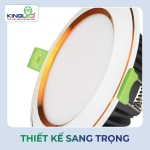 Đèn LED âm trần DIAMOND 10W DDL-10SS-T120-DM Kingled chính hãng